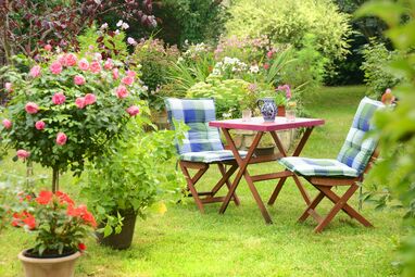 Urlaub mit Garten